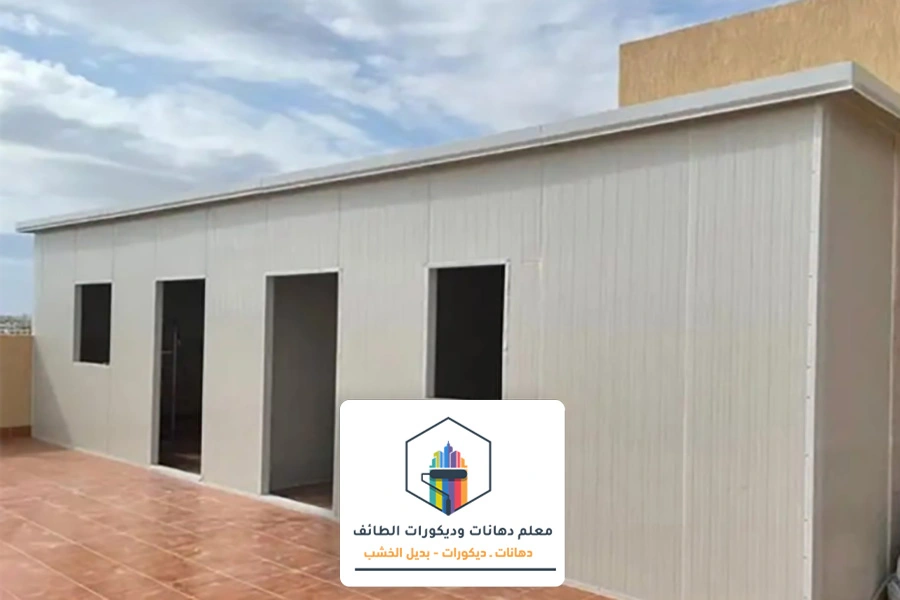 بناء غرف اسمنت بورد الطائف